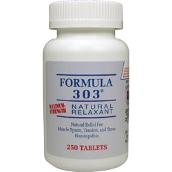 Formula 303 All-Natural Muscle Relaxant at Auth Chiropractic & Vitality